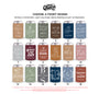 custom wedding party stubby coolers